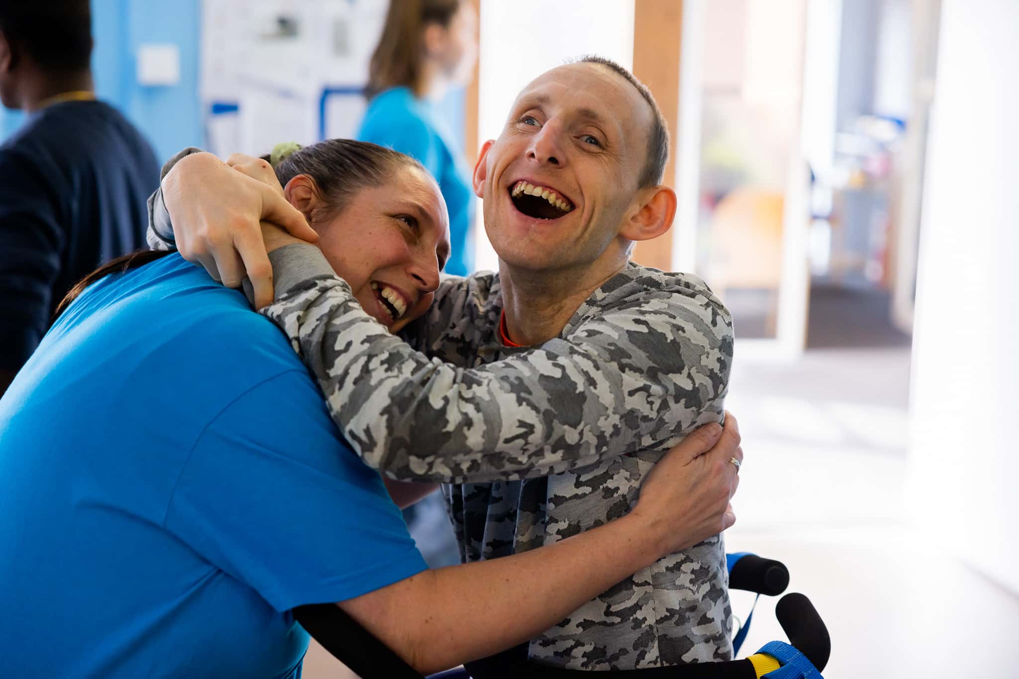 carers with client